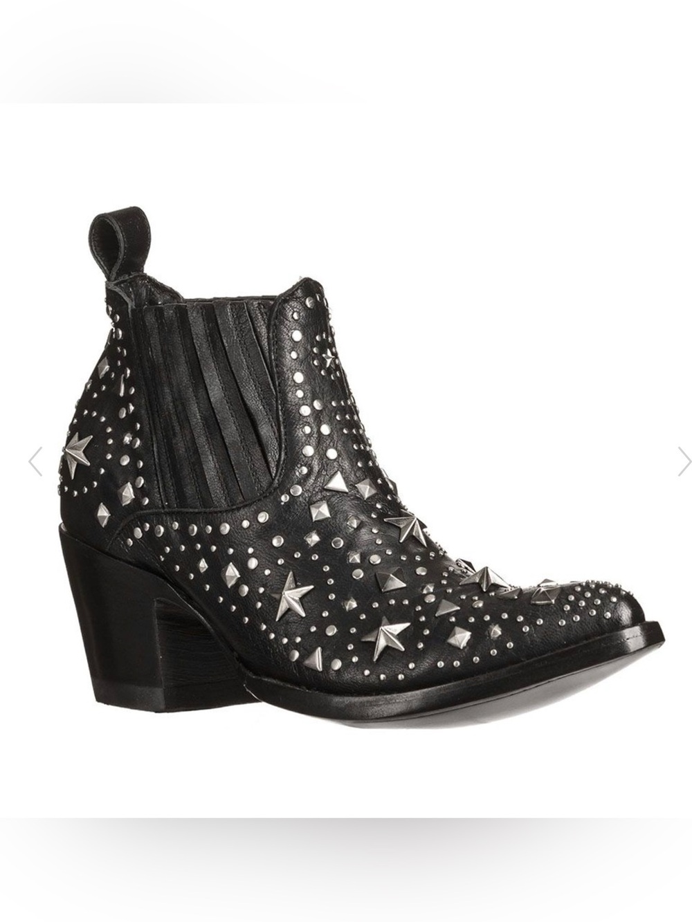 OLD GRINGO 20th ANNIVERSARY ‘METAL STAR’ BLACK COWBOY BOOT 7.5